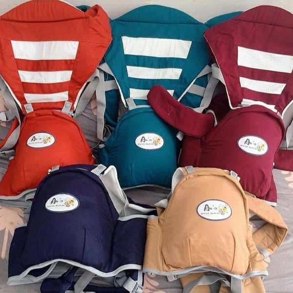 Địu ngồi cho bé Ankids trợ lực, địu thông hơi cao cấp 6 tư thế cho bé từ 3 tháng mesocshop