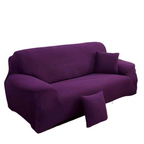 Vỏ Bọc Ghế Sofa 2 Chỗ Hình Chữ L Màu Trơn