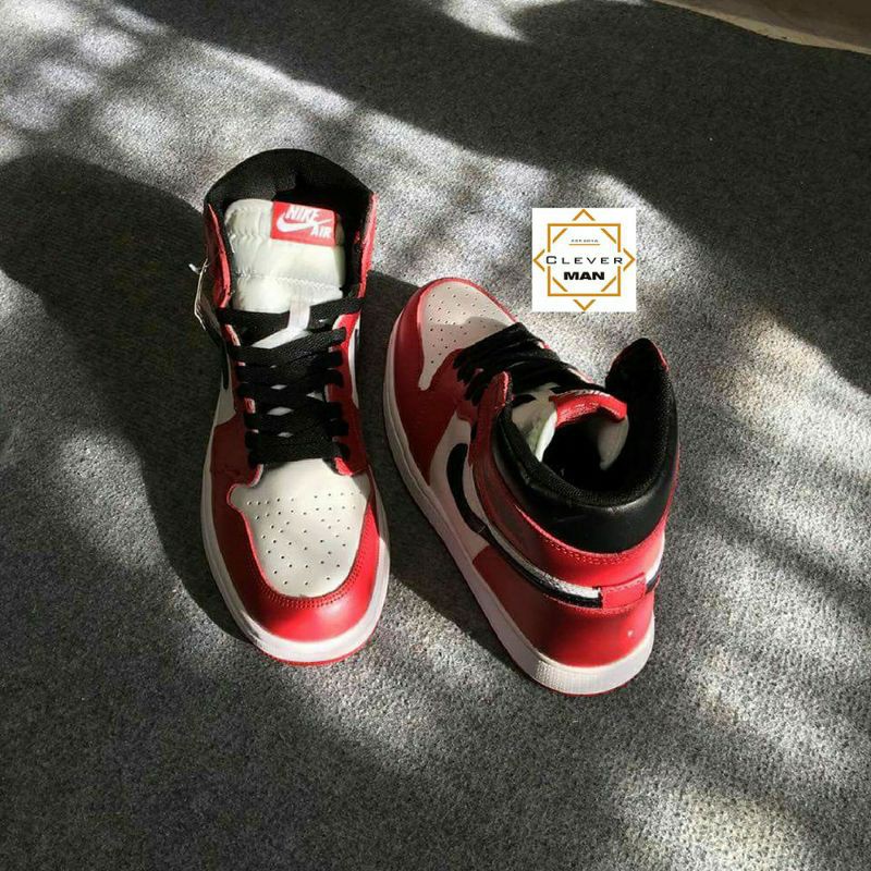 Giày thể thao sneakers Jordan đỏ cao cổ ,  giày Jordan ,  hàng chuẩn rep 1:1 ,  bao đẹp ,  rẻ nhất thị trường