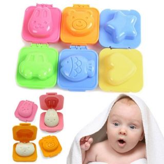 Set 6 khuôn tạo hình cơm