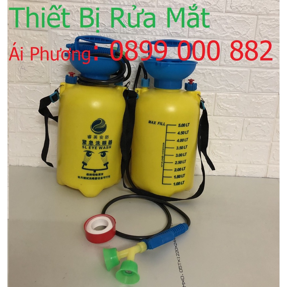 Vòi rửa mắt khẩn cấp di động