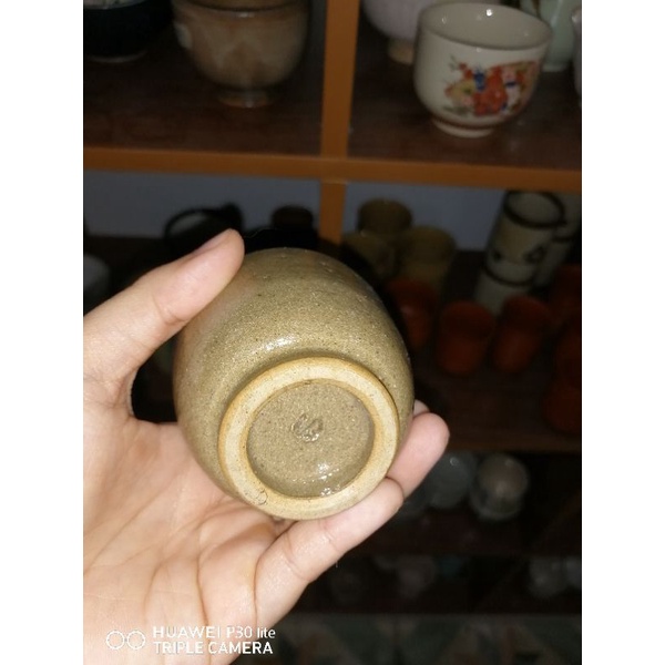 Gốm NHẬT BẢN : Cốc trà Raku nhỏ - 108
