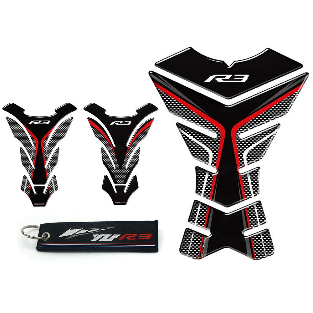 Miếng Dán 3d Cho Xe Yamaha R3 Yzf R3 Yzf-R3