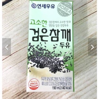 Sữa mè đen hàn quốc