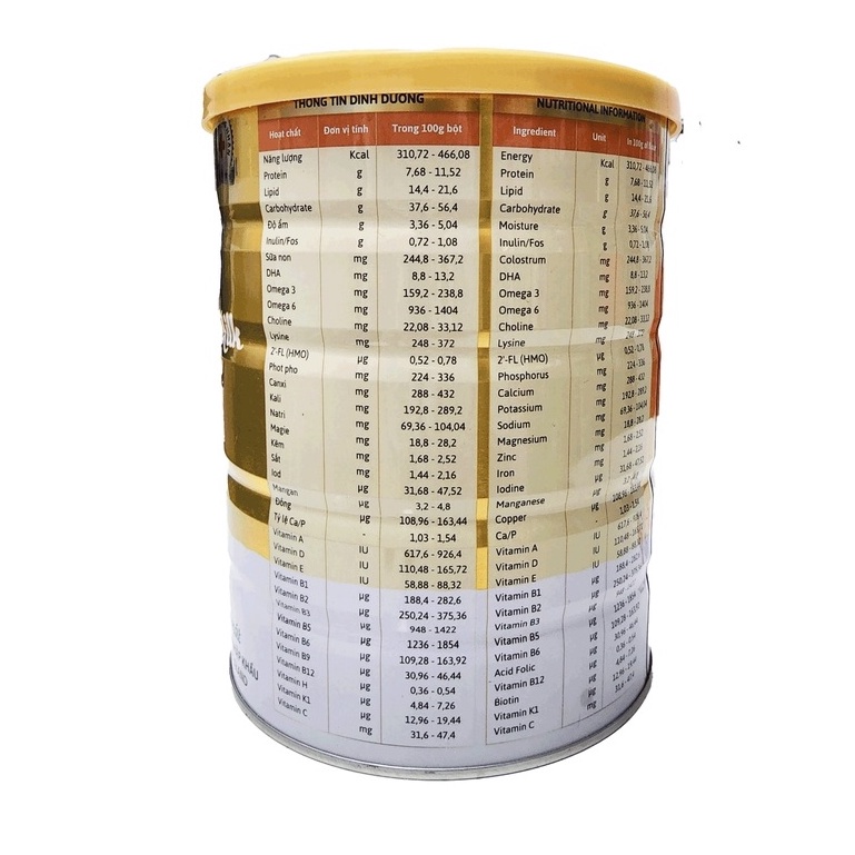 Sữa Bột Pypo Canxi Gold Dinh Dưỡng Bổ Sung Canxi Giúp Xương Chắc Khoẻ - Hộp 900g
