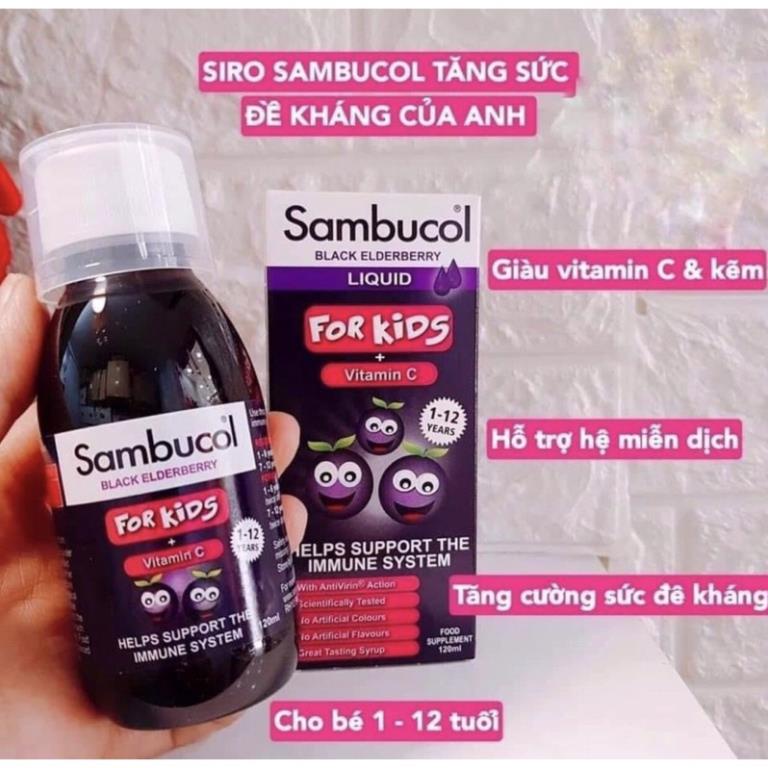 Siro Sambucol cho bé của Anh