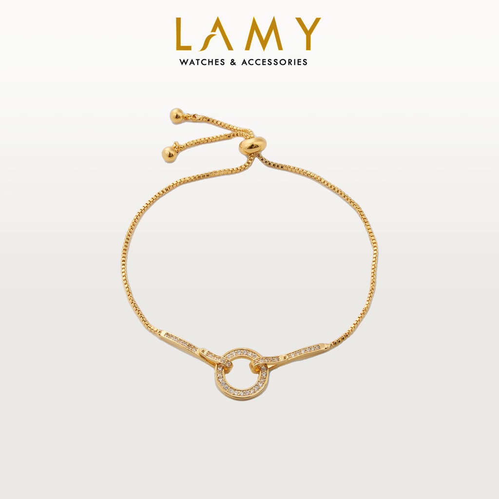 Vòng tay nữ CDE Trinity Adjustable Bracelet CDE20160300