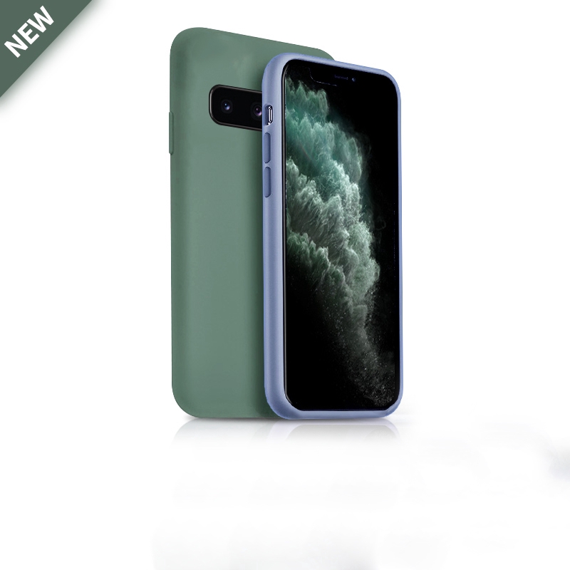 Ốp điện thoại bằng silicon mềm màu trơn cho SAMSUNG GALAXY S9 S8 PLUS S10E