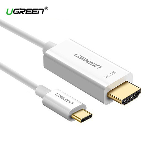 Cáp Chuyển Đổi USB Type-C Sang HDMI 1.5M Ugreen 30841 Hỗ Trợ 4K, 3D - Hàng Chính Hãng