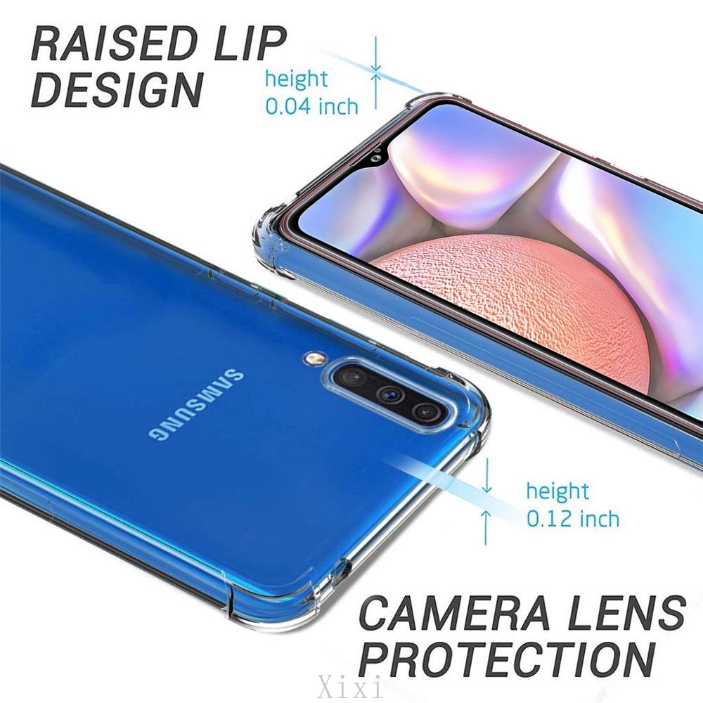 Case For Samsung Galaxy A32 S21+ S21Ultra A42 A12 A8 Plus A6+ A7 Covers Luxury Shockproof Silicone Transparent Phone Protection Back Cover | BigBuy360 - bigbuy360.vn