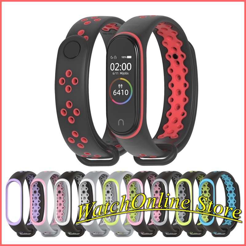 Dây đeo thể thao Nike sport Xiaomi Miband 3, Miband 4, Miband 5
