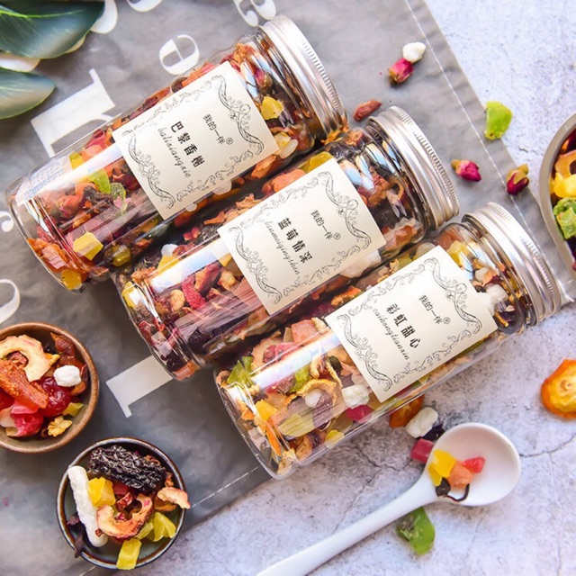 Trà hoa quả bali hộp 160g