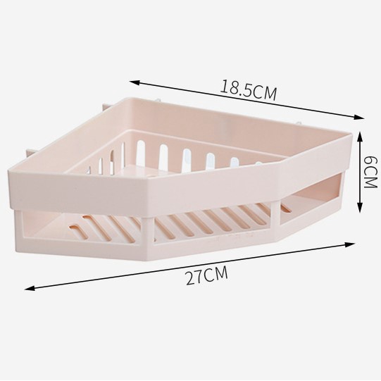 Kệ góc nhà tắm dán tường tiện lợi MILOHOUSE 102