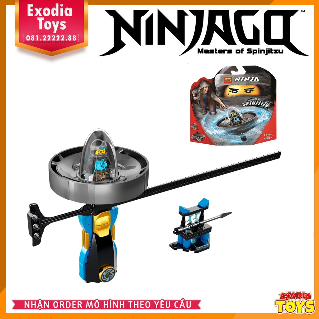 Xếp hình Lốc Xoáy Bay Của Nya : Nya Spinjitzu Master - Đồ Chơi Lắp Ghép Sáng Tạo - BELA 10793 Lego Ideas 70634