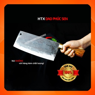 Dao chặt - thái bản 10 HTX DAO PHÚC YẾN cán cẩm khâu đồng đỏ 22cm