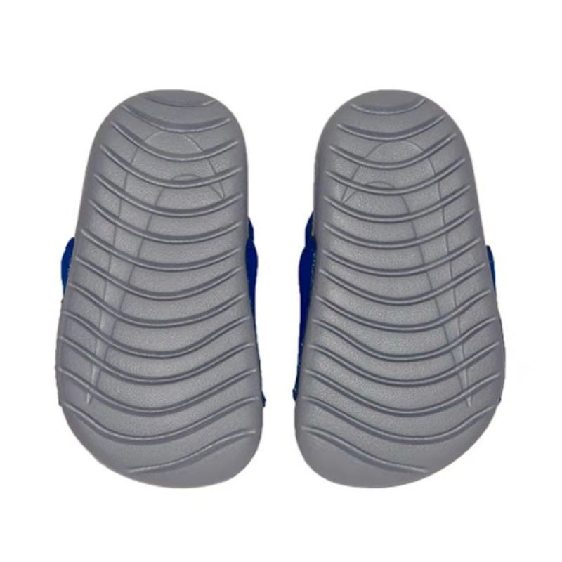 Giày dép trẻ em Nike Kawa Slide (TD) Dép màu xanh em bé Dép nam và nữ Dép đi biển