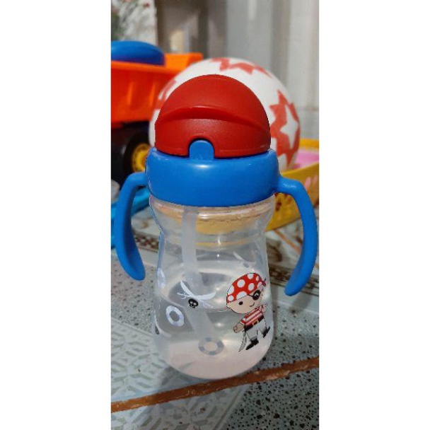 Cốc tập uống đầu mềm 2 tay cầm Upass Thái Lan (150ml)  BONBON KIDS