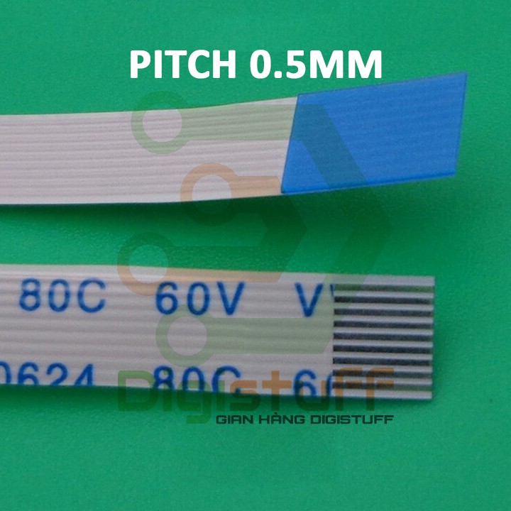 Cáp phẳng 9 pin AWM 20624 80C 60V VW-1