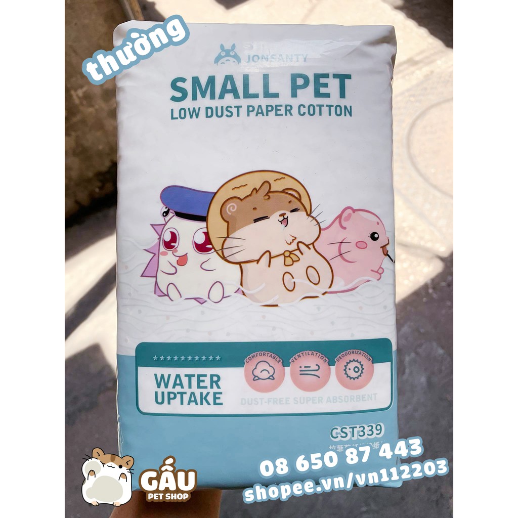 Giấy lót chuồng Small Pet Cotton Jonsanty 1LB