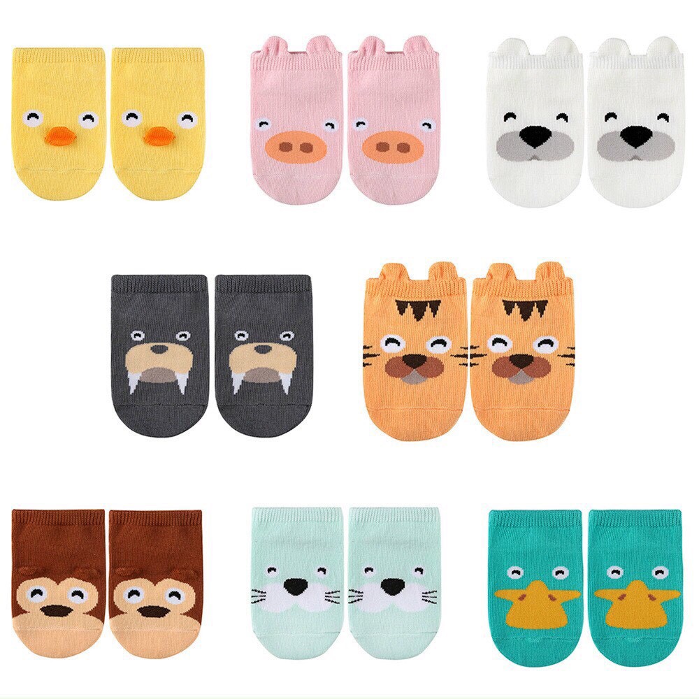 Combo 10 đôi tất HÀN cho bé 3 tháng - 4 tuổi