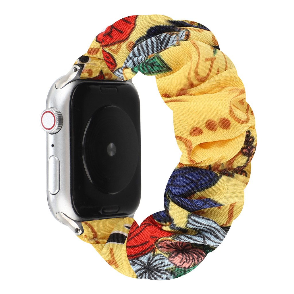 Dây Đeo Đồng Hồ Apple Watch 2 / 3 / 4 / 5 / 6 Họa Tiết Gucci