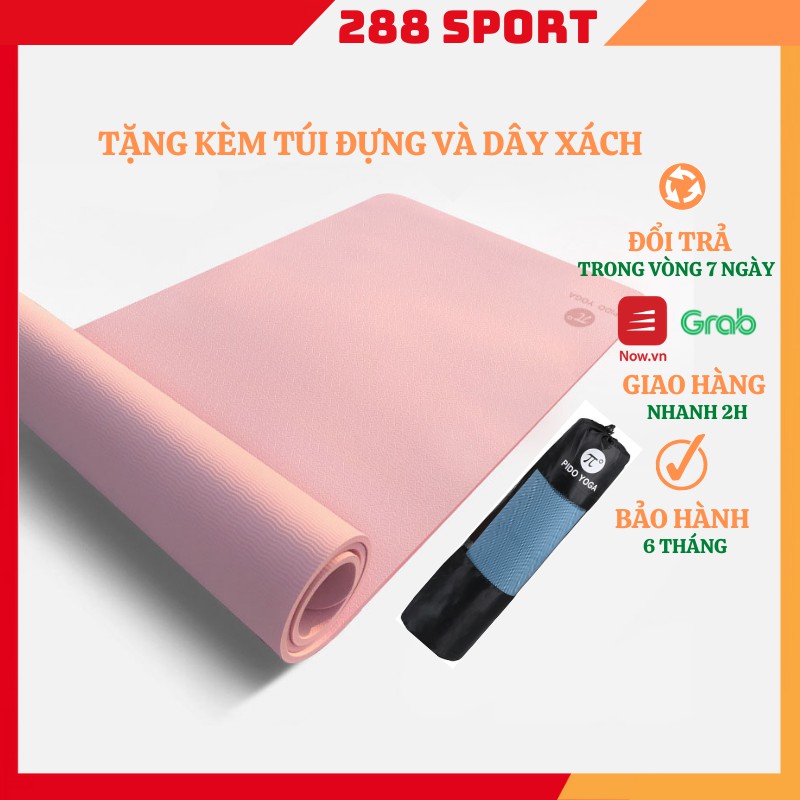 Thảm Tập Yoga Cao Cấp Siêu Bám Chống Trơn Trượt PIDO PD4500