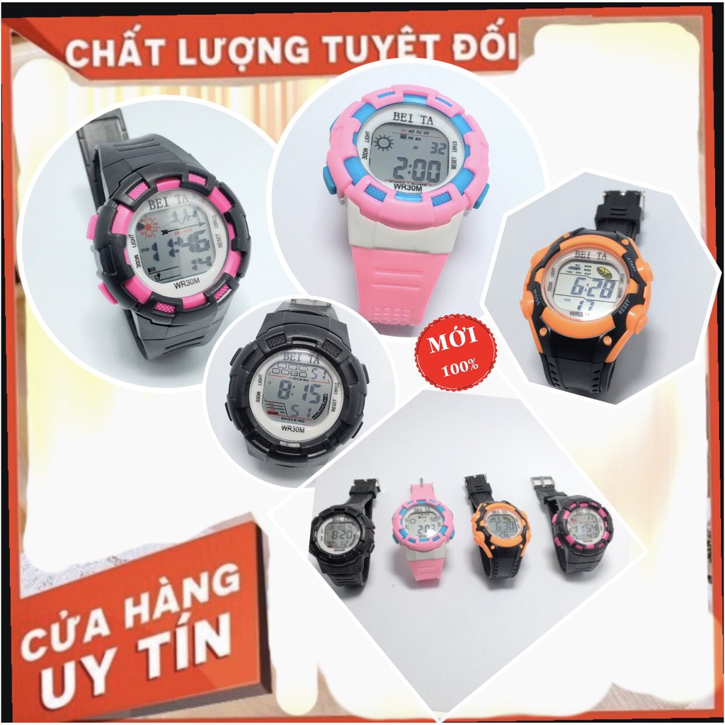 Đồng hồ trẻ em BEITA thông minh , đo bước chạy, dây nhựa mềm ,chống nước | BigBuy360 - bigbuy360.vn