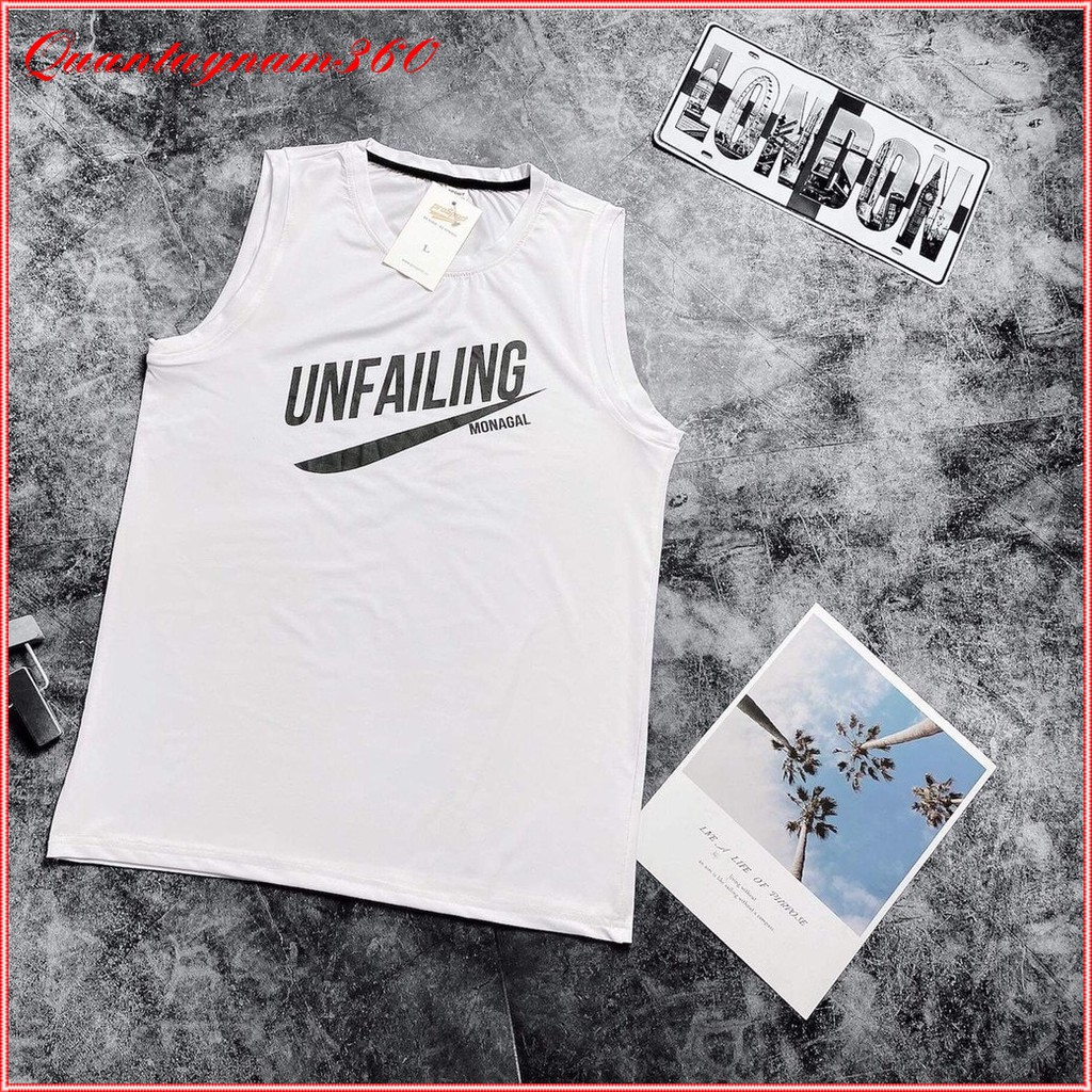 Áo ba lỗ nam, Áo tập gym chơi thể thao co giãn 4 chiều thấm hút mồ hôi nam tính tôn dáng | BigBuy360 - bigbuy360.vn