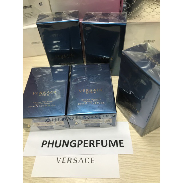 Nước hoa nam versace eros edt 50ml full seal