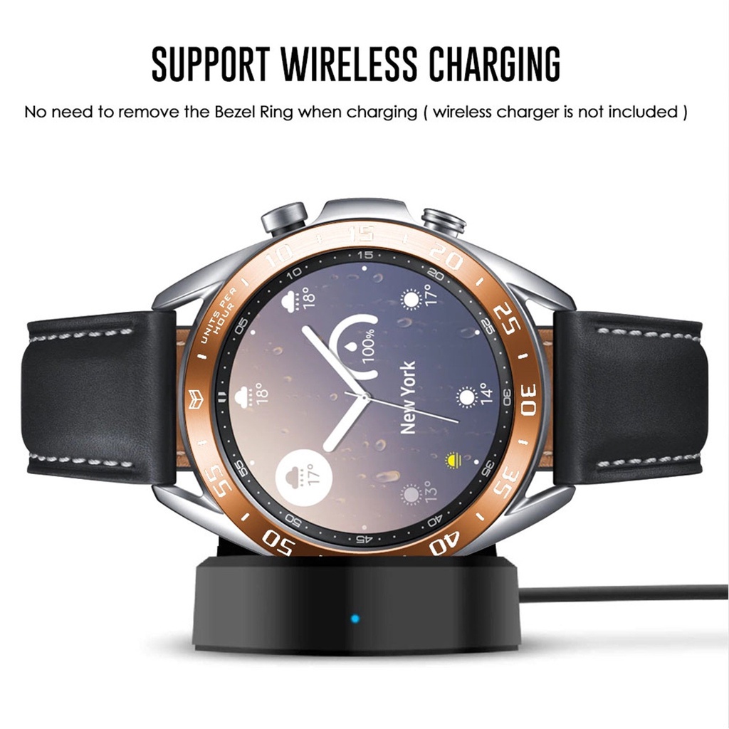 Ốp viền kim loại cho đồng hồ thông minh Samsung Galaxy Watch 3 41mm