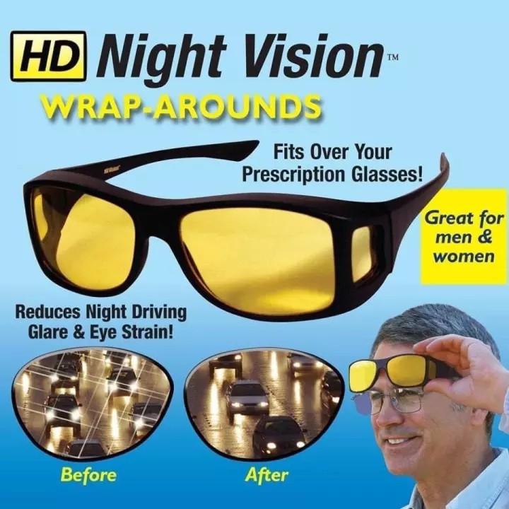 Kính nhìn xuyên đêm HD Vision Đây là một sản phẩm rất hữu dụng khi đi xe vào buổi tối. | BigBuy360 - bigbuy360.vn