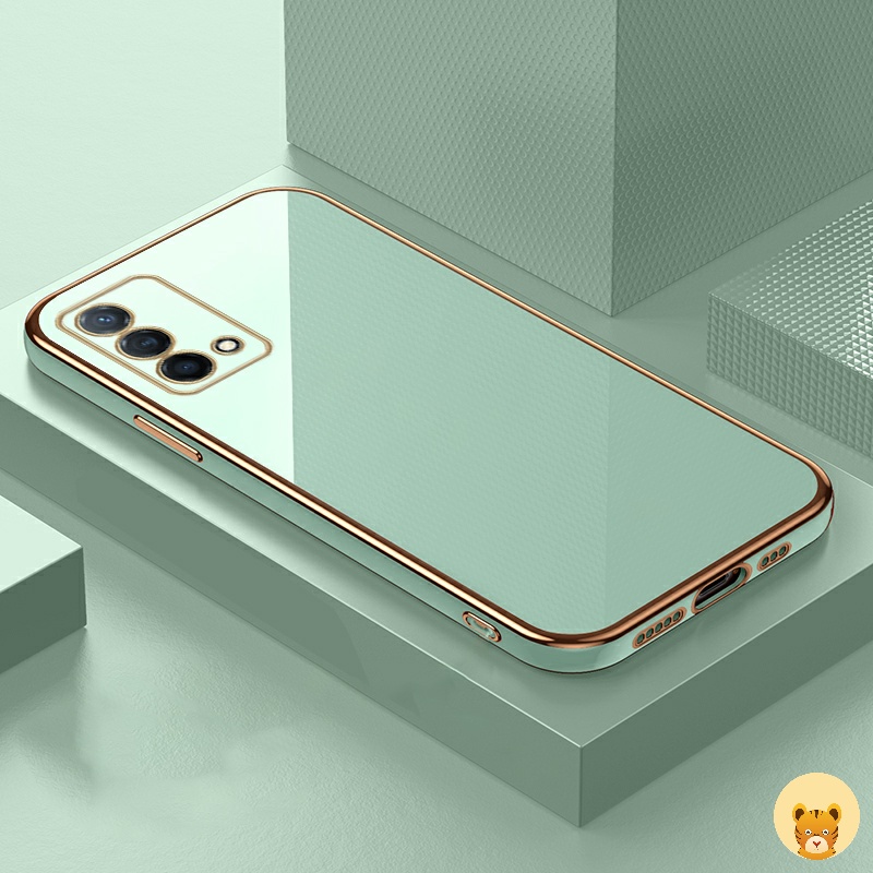 Ốp Điện Thoại Mạ Điện 7 Màu Sang Trọng Đơn Giản Dành Cho Oppo A74