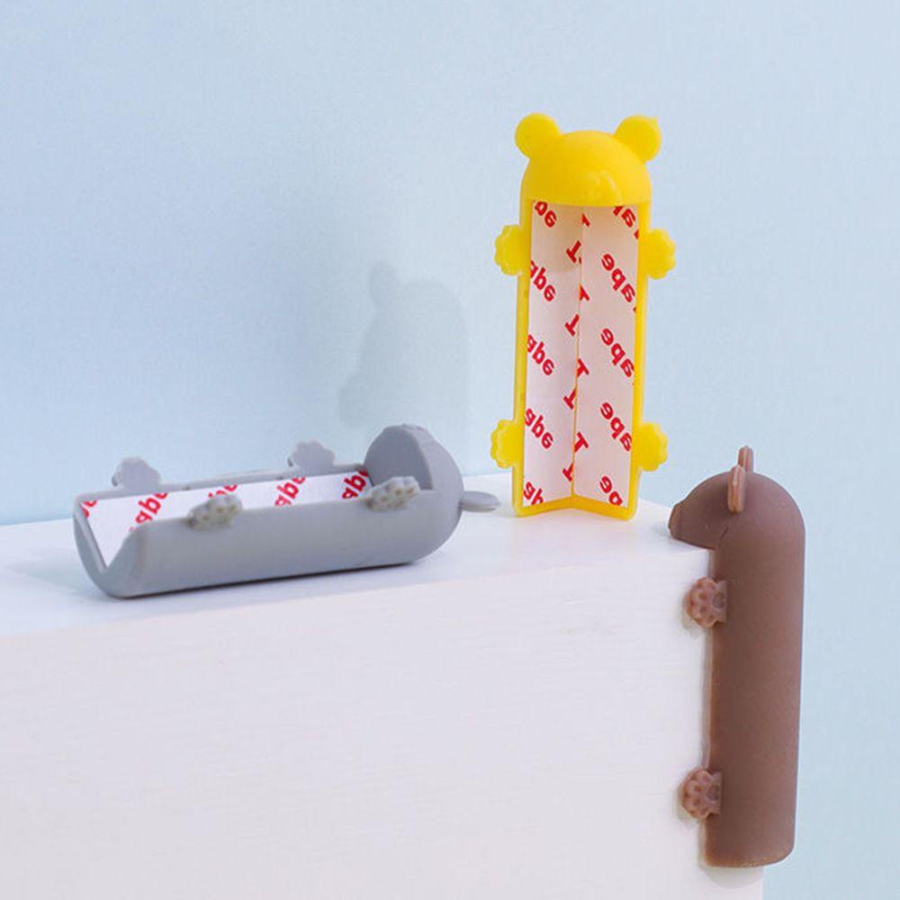 Set 4 Vỏ Bọc Góc Cạnh Bàn Mềm Mại Chống Va Chạm Bảo Vệ An Toàn Cho Bé