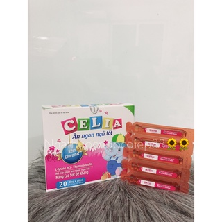 Celia Ăn ngon ngủ tốt bé thông minh,  ăn nhiều hơn kích thích bé ăn ngon hơn (Hộp 20 ống )