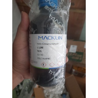 Hóa chất trans-cinnamaldehyde c9h8o - cas: 14371-10-9 lọ 500ml