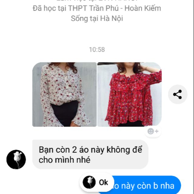 Áo voan hàng thùng tuyển