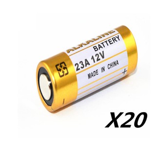 Bộ 20 viên pin 12v 23A cho chuông cửa, bút trình chiếu,điều khiển từ xa sóng radio RF...