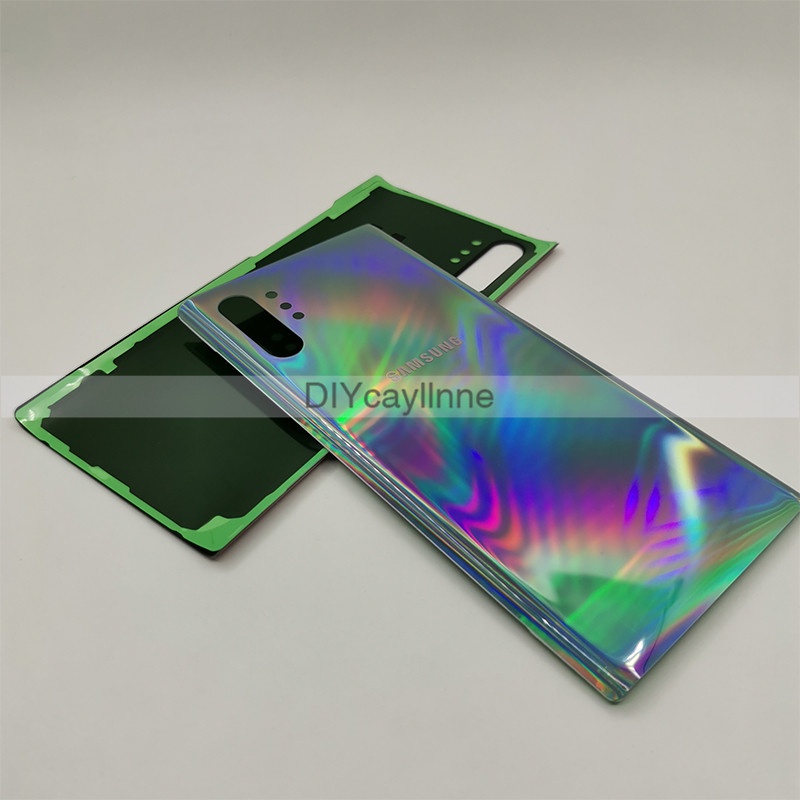 Ốp Điện Thoại Mặt Kính Kèm Nắp Bảo Vệ Camera Dành Cho Samsung Galaxy Note10 / Note 10 Plus