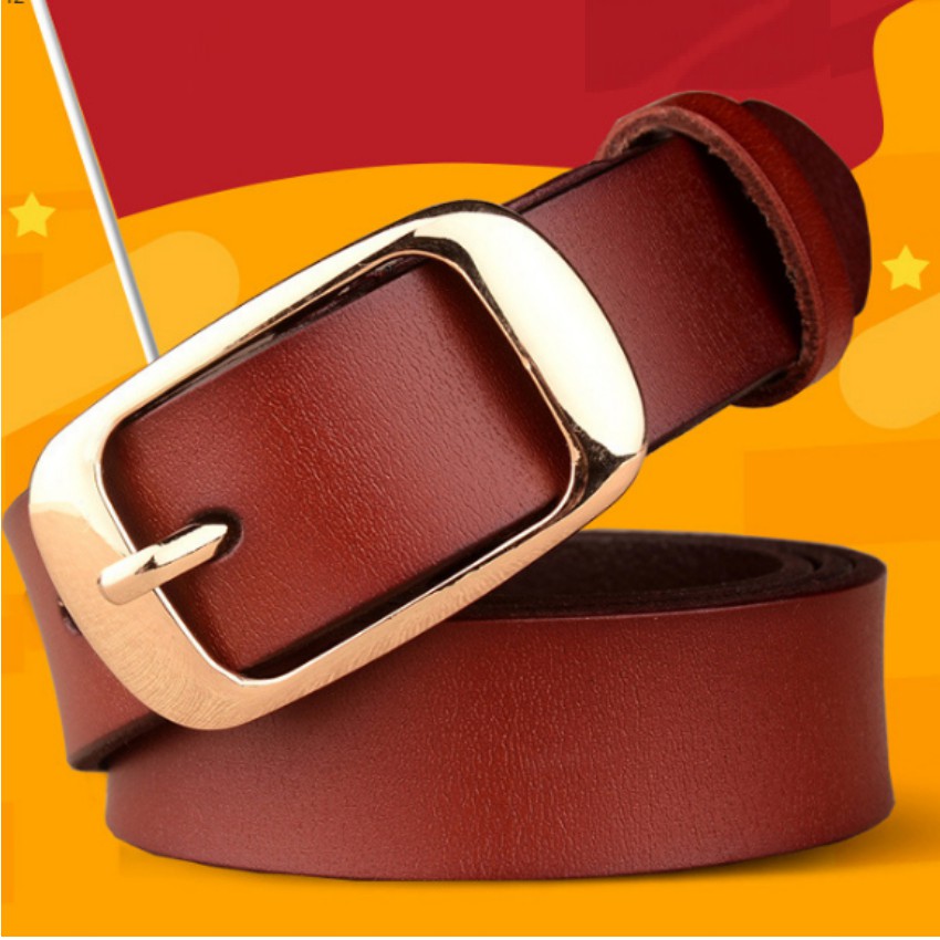 Thắt lưng nữ da thật bản vừa Đồ Da Thành Long LTG 918TL 3(nâu) [SKM] | BigBuy360 - bigbuy360.vn