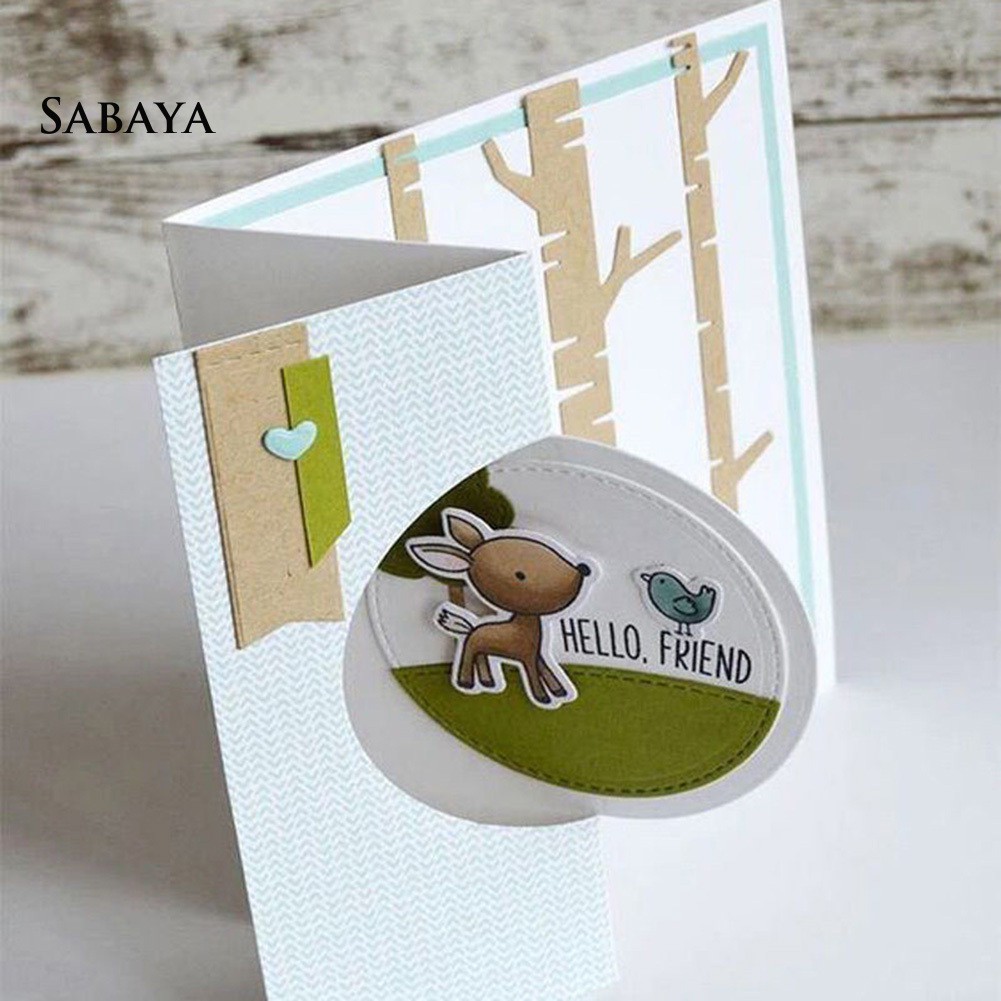 Khuôn Cắt Giấy Làm Từ Kim Loại Hình Hoa Nhiều Tầng Trang Trí Scrapbook