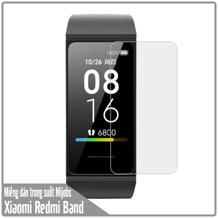 Bộ 02 miếng dán màn hình Xiaomi Redmi Band Mijobs trong suốt