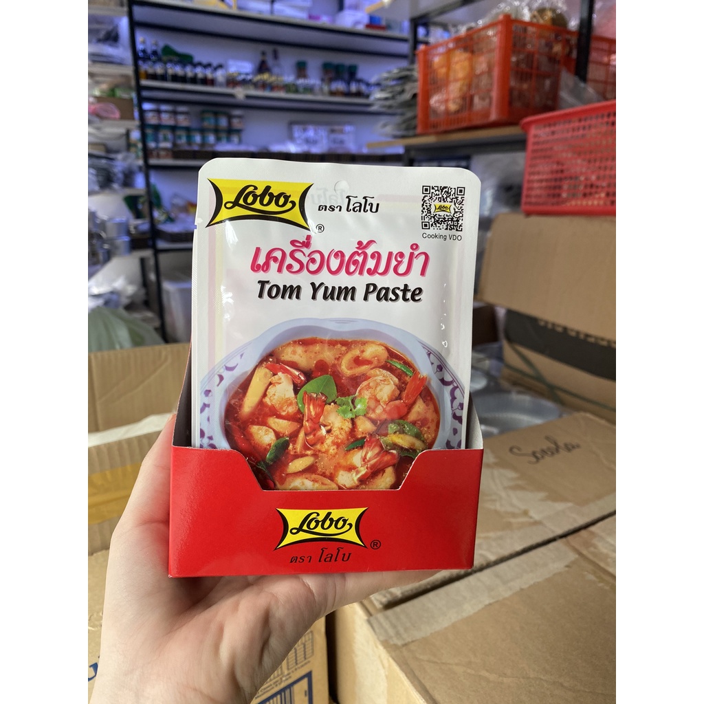 Gia vị sốt Tom Yum làm canh/lẩu 30gr hàng nội địa thái