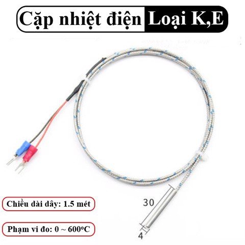 Cảm biến nhiệt độ cặp nhiệt điện loại K, E