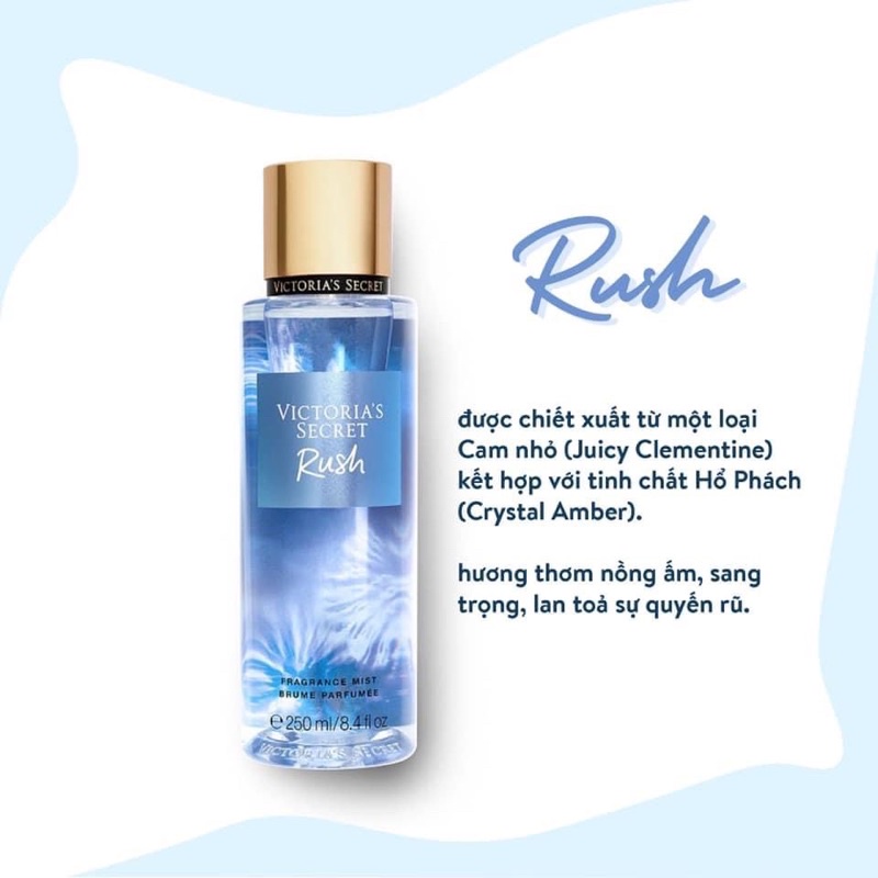 Xịt thơm toàn thân RUSH 250ml
