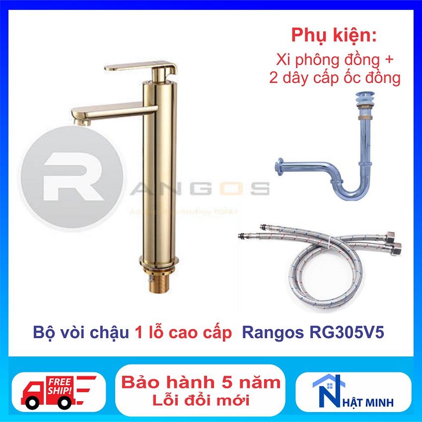 Vòi chậu lavabo Rangos RG-305V5