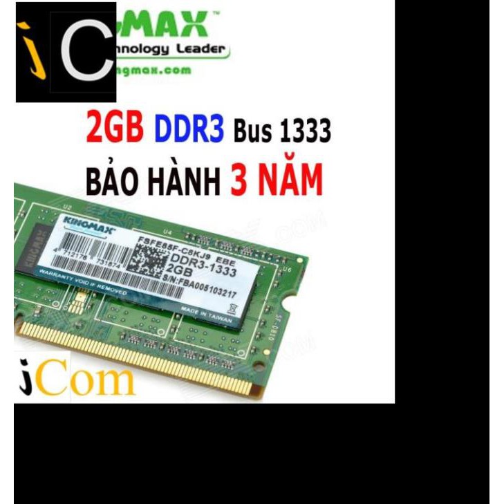 Ram PC ddr3 2gb kingmax bus 1333