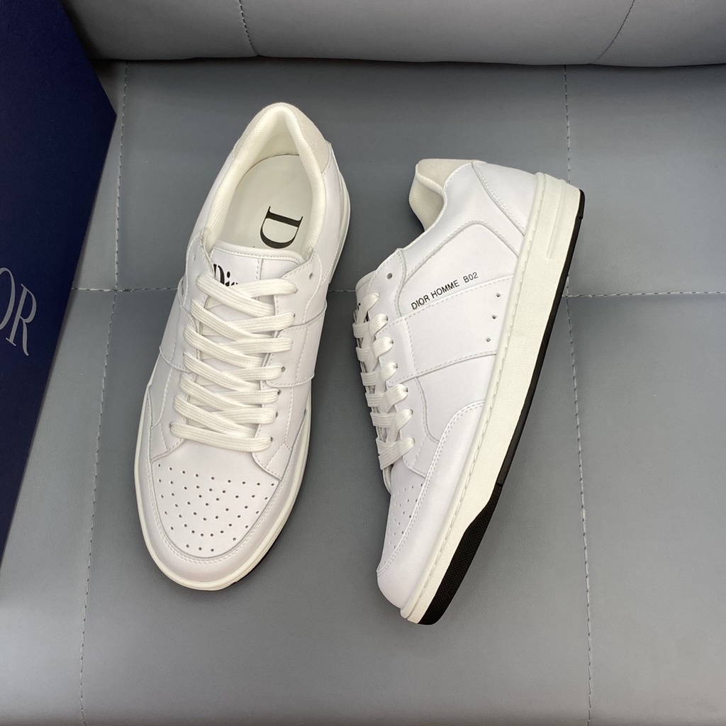 Giày sneakers nam cao cấp da thật DIOR CD thiết kế trẻ trung, năng động mang phong cách thể thao