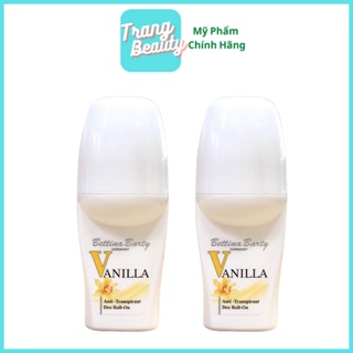 Lăn khử mùi kết hợp nước hoa bettina barty germany vanilla 50ml