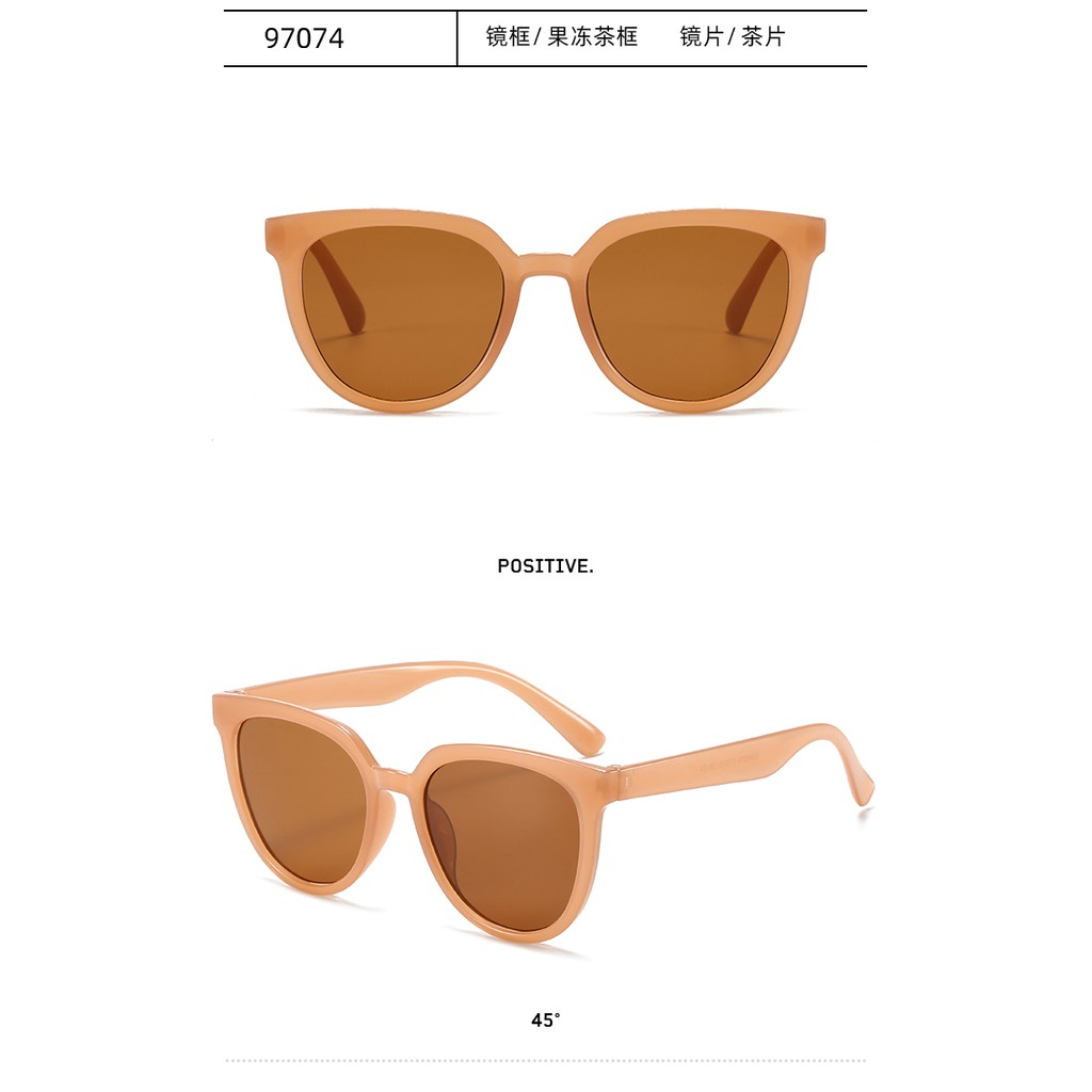 Kính mát nữ Cermin Mata sành điệu thời trang phong cách phong cách retro