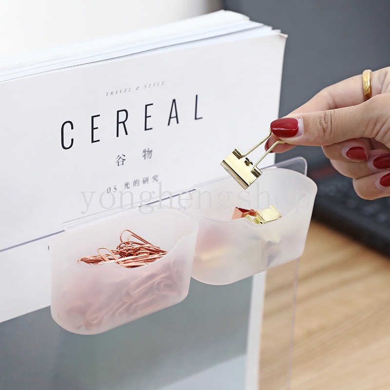 Set 2 khay đựng gia vị Mini gắn tủ lạnh tiện lợi